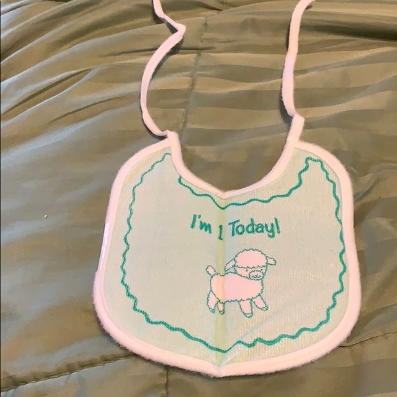 Other - New without Tags. Baby 1st Birthday Bib